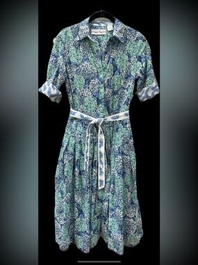 Dizzy Lizzie Hydrangea Dress